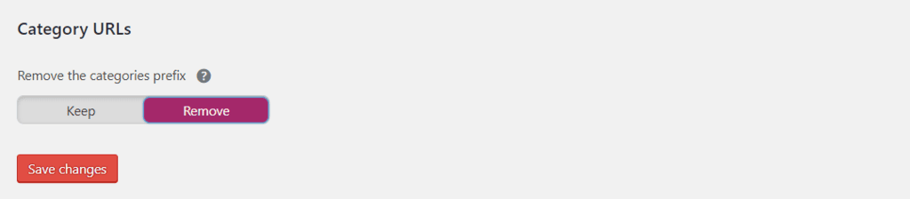 Category URLs Category URLs