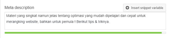 Meta description