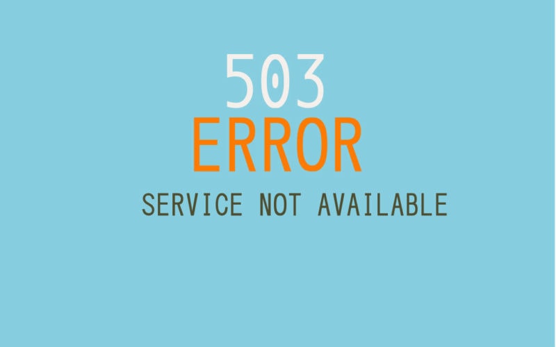 pengertian http error 503
