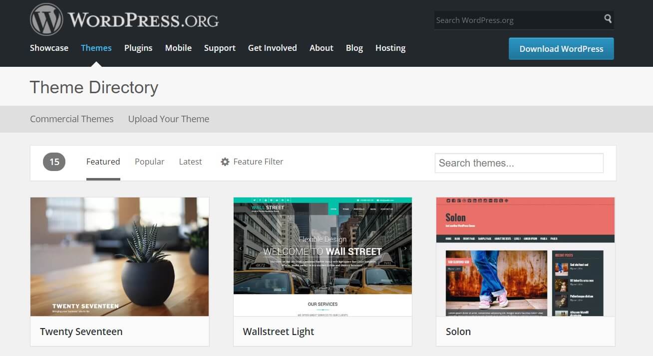 tampilan tema WordPress perlu di cek saat terjadi http error 503